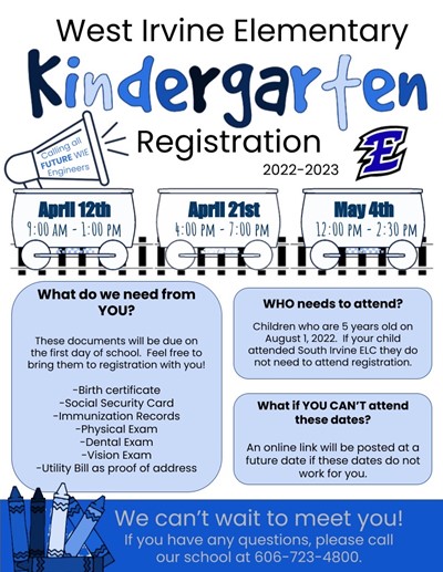 WI-kindergarten registration